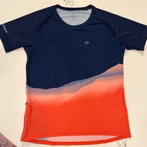 NWOT - Peppermint Cycling Mountain Jersey Trail - Women's - Sunset Navy XL